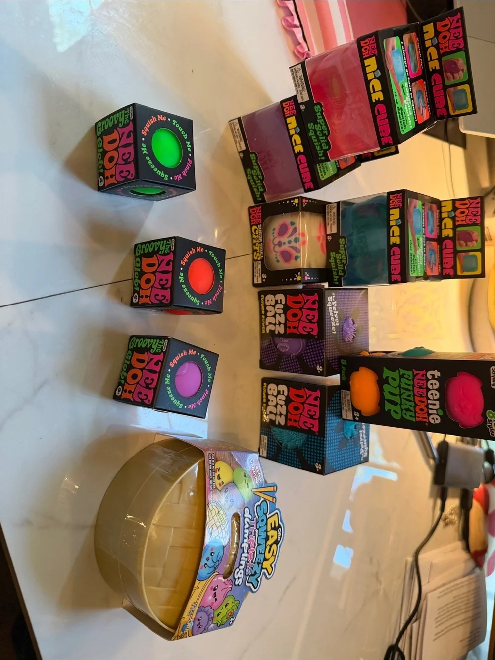Authentic Needoh bundle of 11 pieces 10 Needoh 1 dumpling .